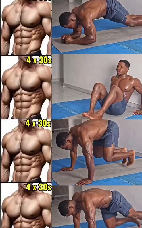 Quick Abs workout routine at home 4x30sec #viral #reels #trending