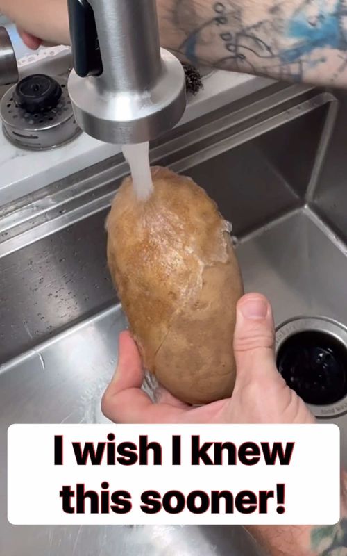 Perfect potato hack #hack #potato #LifeHack