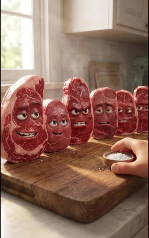 All steaks are different, coon them accordingly.  #steak #cooking #CookingHacks #cookingtips #lifehacks  This conten is AI generated. 
