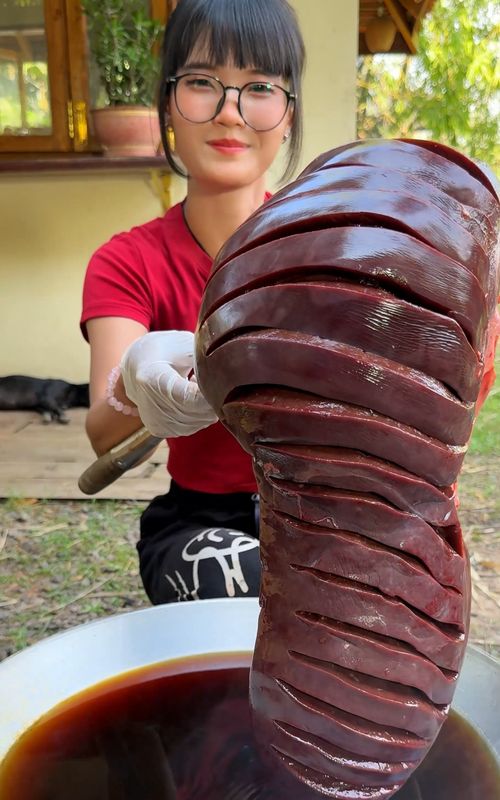 Cooking yummy deep fried beef liver recipe