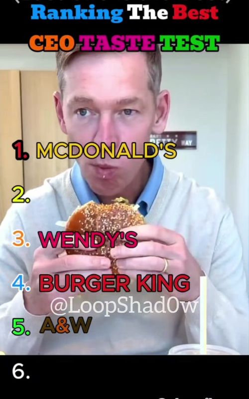 #ranking #mcdonald #wendys #burgerking #viralvideo 