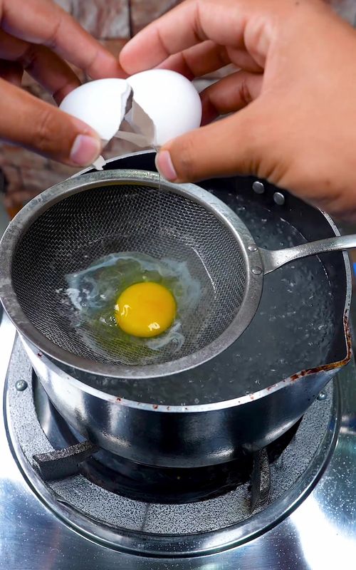 Egg cooking hack 🥚 #satisfying #cooking