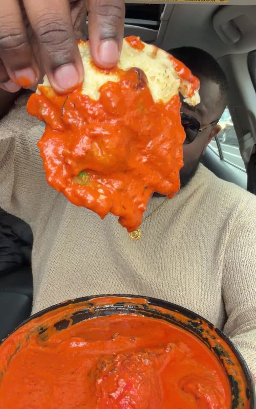 Reviewing One of The Highest Rated Indian Restaurants In NYC, Red Onion Indian In Manhattan NY Order: Butter Chicken  Goat Curry Garlic Naan Mango Lassi #nycfood #indianfood #foodreview #butterchicken #nycrestaurants   