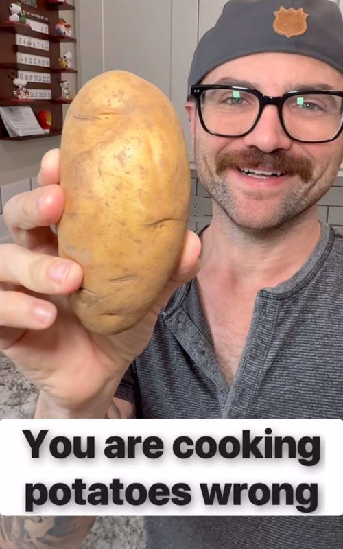 You are cooking potatos wrong #foodhack #hack