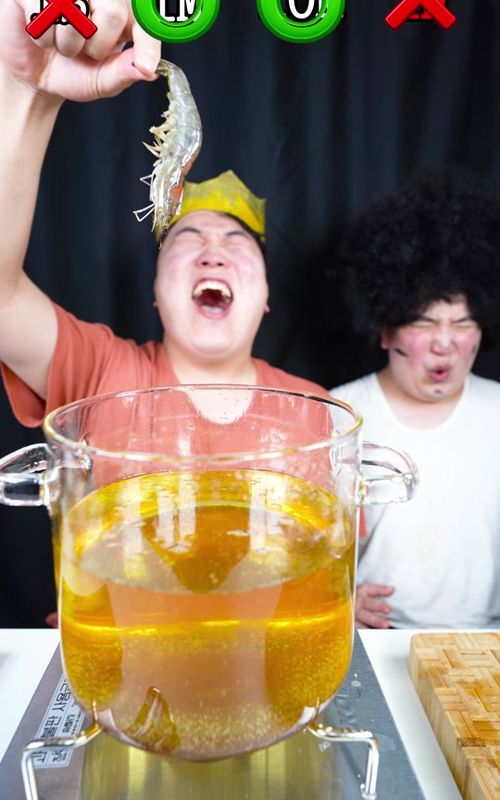 Never Fry Shrimp for 1 Hour… 🍤🔥 #challenge #mukbang #먹방 #funny #huba후바