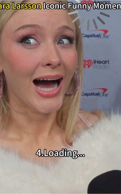 She’s so unserious i love her.#zaralarsson #celebrity #tiktoktvfilmcontest #popculture #iconicmoments