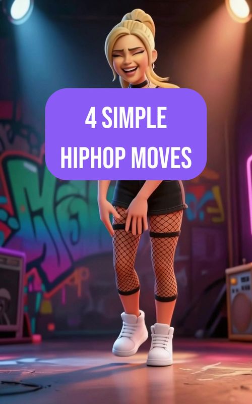 4 easy hip hop moves by Leah from @rocel_danceteacher #loovie #ai #dancetutorial #dance 