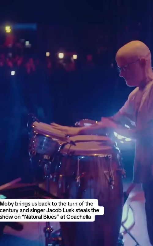 Just an absolutely staggering performance 🤯 (📹 via @coachella) #moby #1999 #2000 #coachella #singer