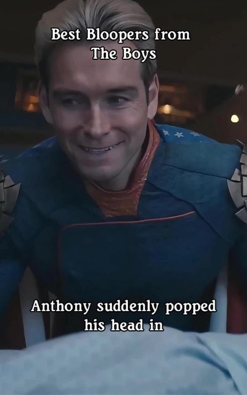 The Best Bloopers from The Boys#theboys #homelander #antonystarr #funny #theboysedit 