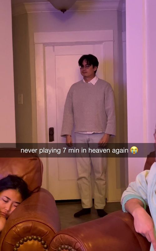 I don’t think he know how to play 7 minutes in heaven 😬  #comedy #skit #satire #cringe 