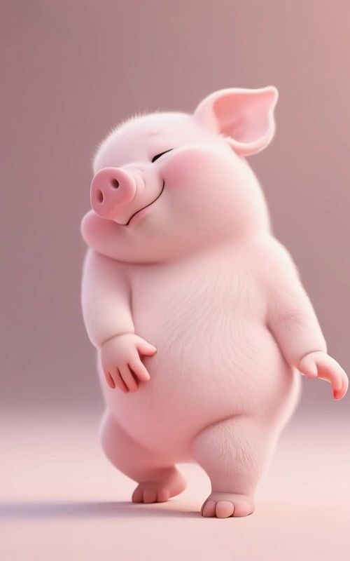 #dancing  #dancechallenge Who taught it how to dance like this? 😂🐷 The rhythm is even better than mine 😆