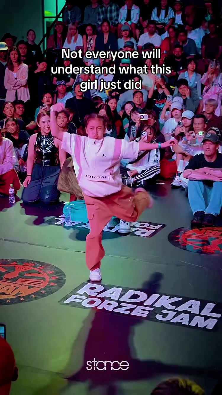 Miyu hiphop (Credit: @Stance) #kiddancer #youngdancer #dancebattle #hiphopdance #streetdance 