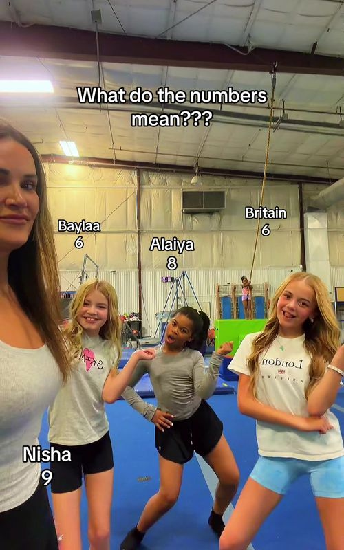 Love this trend!! 💖 Who saw our gymnastics challenge with @Risha and Alaiya & Amora ?? #trending #besties #britainandbaylaa #dance 