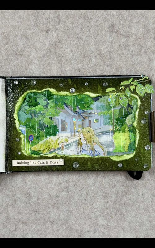 ASMR journal Rainy Countryside Landscape🌧️🍃🌿☔️💧✨ Stickers and tools from @Stamprints 🖌️♥️ Link 🔗 https://stamprints.com/collections/scrapbooking?rs_ref=P79Dq0OP Products names and codes: Japan Shachihata Oil Pigment Rubber Stamp Ink Pad P2171 ; Simulated Transparent Water Drop Sticker P5358 ; Ink Blending Tool With Foams P5222-00024 ; Fashion Pearl Self-Adhesive Embellishment Sticker P0336-00004✨ Use code TORIJOURNAL to get -15% off 🎁 Tools and rainy PET tape from @DESK COSMOS 🐰🪐✨💖 🔗Link : https://deskcosmos.com/?ref=TORIJOURNAL 👈🏻✨ ‼️Products names and codes: Aesthetic Retro Binder Clips For Journals Notes And Scrapbooks DC01165-4 ; Handmade Limited Gothic Style Knife DC02861-2 ; Minimalist Tweezers Case Storage Box DC01313-2 ; Stainless Tweezers Ice Bloom Pack DC01942 ; Rainy Green Town Street Scenic PET Tape DC02042-1 Use code TORI to get 15% off ☺️💜 Water drops stencil, text stickers and tools from @journaldream 💕✨ Link 🔗 https://journaldream.com/?ref=TORIJOURNAL 🔗 Product names and codes: Junk journal Hollow drawing board TL-A71-15 ; Magic Array cutting pad CP03-02 ; Text border set series sticker ST-T15-04 ; Medieval Legends series ink pad SP-B04-07 ✨ Use code TORIJOURNAL to get 12% off🎁😊 Notebook, PET tapes and storage from @journalsay 💖 Link 🔗 https://www.journalsay.com/?ref=isuqwxzp ✨ Products names and codes: Watercolor Notebook SCB-BY-06 ; Vintage Wooden Flip-top Storage Box SNH-MZFG-02 ; PET Tape Sky Cloud Lightning JD-ZEROTK2506AA-02 ; PET Tape - Cute Character Plant Flower JD-DD2513-04 ; PET Tape - Kawaii Cat JD-MD2510AA-07 Use code TORIJOURNAL8 -8% off 🎁 More tools from @estarcase 🦋✨ Link 🔗 https://estarcase.com/?ref=ToriJournal 🌷 ‼️ Products names and codes: The Cases for the Round Sponges ES-CASE ; Vintage Scissor NOV-404-Sliver-B ; Double-sided Foam Adhesive 5pcs ES-AS-01✨ Use code ToriJournal12 get 12%off 🎁💕 You can find links and discount codes in my bio❤️ #asmr #journal #scrapbooking #DIY #journaling 