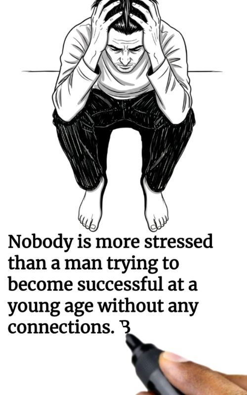 What happens when a young man is too stressed.. #SelfImprovement #personalgrowth #selfhelp #growthmindset #selfdevelopment 
