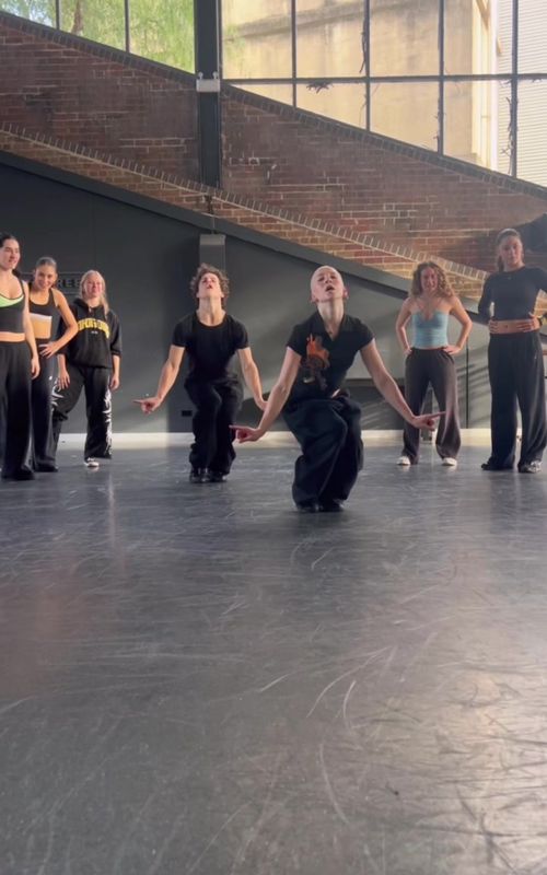 CONGA 🪘  Choreography by Stephen Tannos  Danced by Sammy Goldie & Zac Degersigny @gloria_estefan 