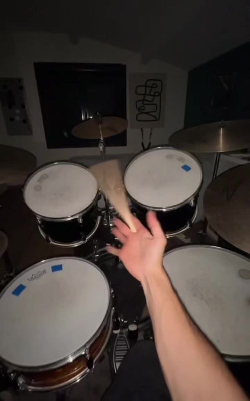animals  #fyp #drums #drumcover #musictok #maroon5 