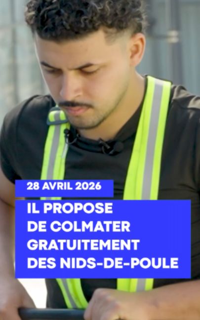 Un entrepreneur montréalais en a assez et a décidé de s’attaquer lui-même au problème des nids-de-poule dans la métropole. Sur les réseaux sociaux, Saâd Tekiout demande à la population de lui signaler les pires nids-de-poule afin qu’il ait les colmater.