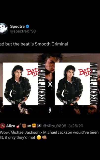 Bad but the beat is Smooth Criminal  #mashup #mashups #michaeljackson #bad #smoothcriminal #mj