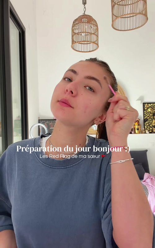 Et vous quels sont les red flag de vos frères et soeurs ?? 😂💕✨ @CeraVe @La Roche-Posay @L’Oréal Paris  *contient des produits offerts  #grwm #preparation #makeup #sisterbrother #redflag 