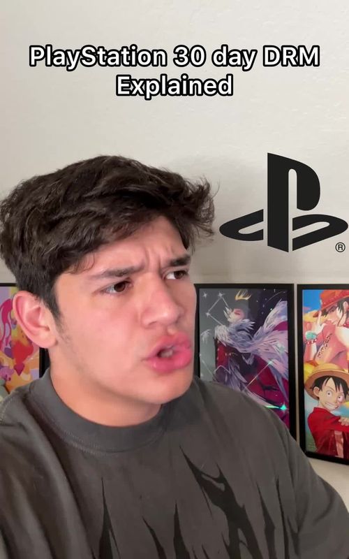PlayStation DRM Explained #senpapi #gaming #videogames #playstation #sony 