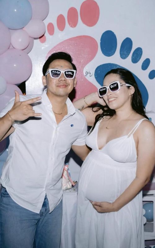 Fun memories from our gender reveal #CapCut IT’S A BOY! 💙💙💙@SuhotRiri #fyppppppppppppppppppppppp #trendingvideo #fypシ゚ #pregnant 
