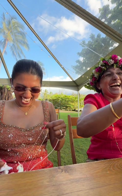 What every immigrant mom deserves. They scarified SO MUCH for us and so  grateful to celebrate motherhood with her 💕 Thank you @sephora for making this happen. We love you! #momtok #motherdaughter #mymom #hawaii #frangranceforall 