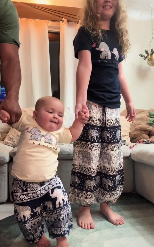 Unboxing a sweet surprise all the way from Thailand for our boys 🥹💌 So grateful for love that reaches across the world 🤍 #babiesoftiktok  #MomsofTikTok  #babyboy  #babylove  #babyfever 