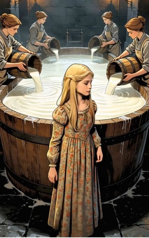 The baby was hungry, but the princess bathed it in milk. Part 2. #Story #AnimatedStory #Drama #Family #Plot 