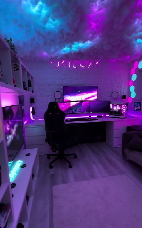3..2..1..🤩 #gamingroom #gamingsetup #setup #gaming
