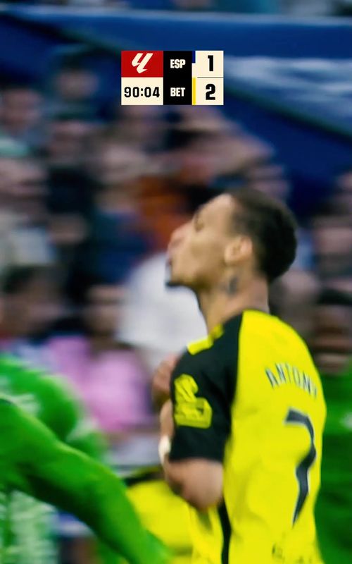 Just @Antony Santos. 🤯 #LALIGAEASPORTS #LALIGAHighlights #EspanyolRealBetis #DeportesEnTikTok 