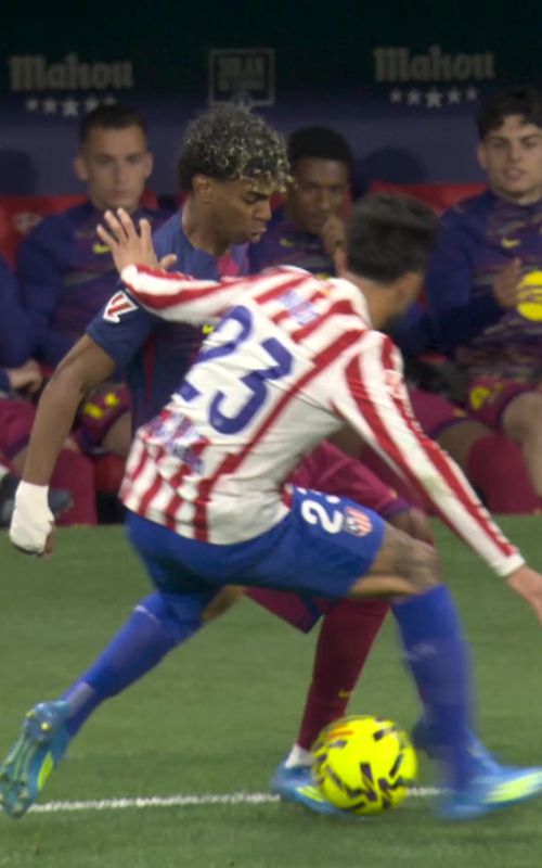 simply Lamine. 🤯  #LALIGAHighlights #LALIGAEASPORTS #DeportesEnTikTok 