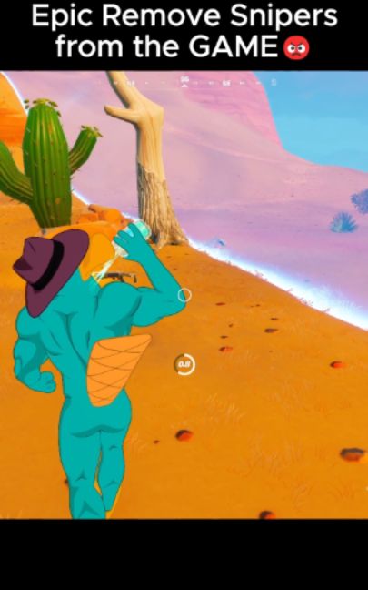 Epic just remove Snipers🙏😭#fortnite #fortniteclips #gaming