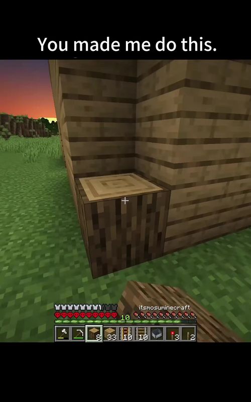 I don’t want to do this#Minecraft 