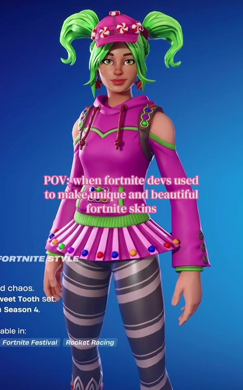 I miss when fortnite used to make cool unique skins! 🎀🧸🪽 | tags: #fortnite #fyp #fortniteclips #battlepass #fortniteskins 
