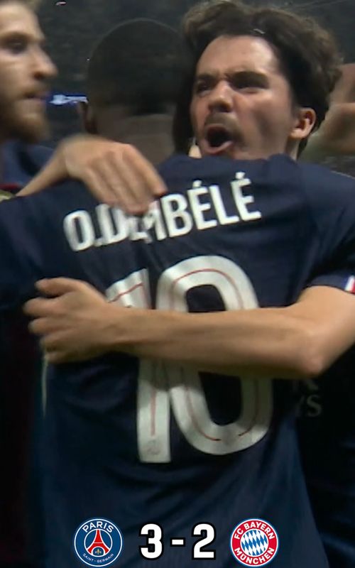 Football at its finest! 🤯 PSG - Bayern highlights #psg #ucl #championsleague