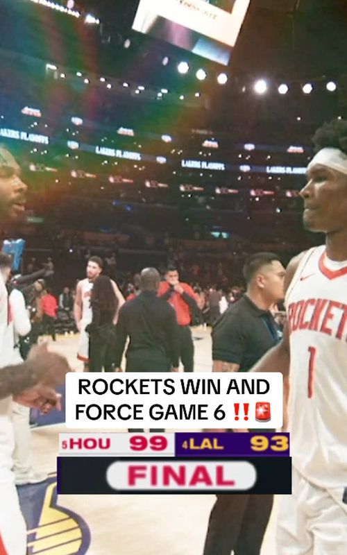 Game 6 loading… 👀 #NBA #basketball #NBAPlayoffs #Lakers #Rockets 
