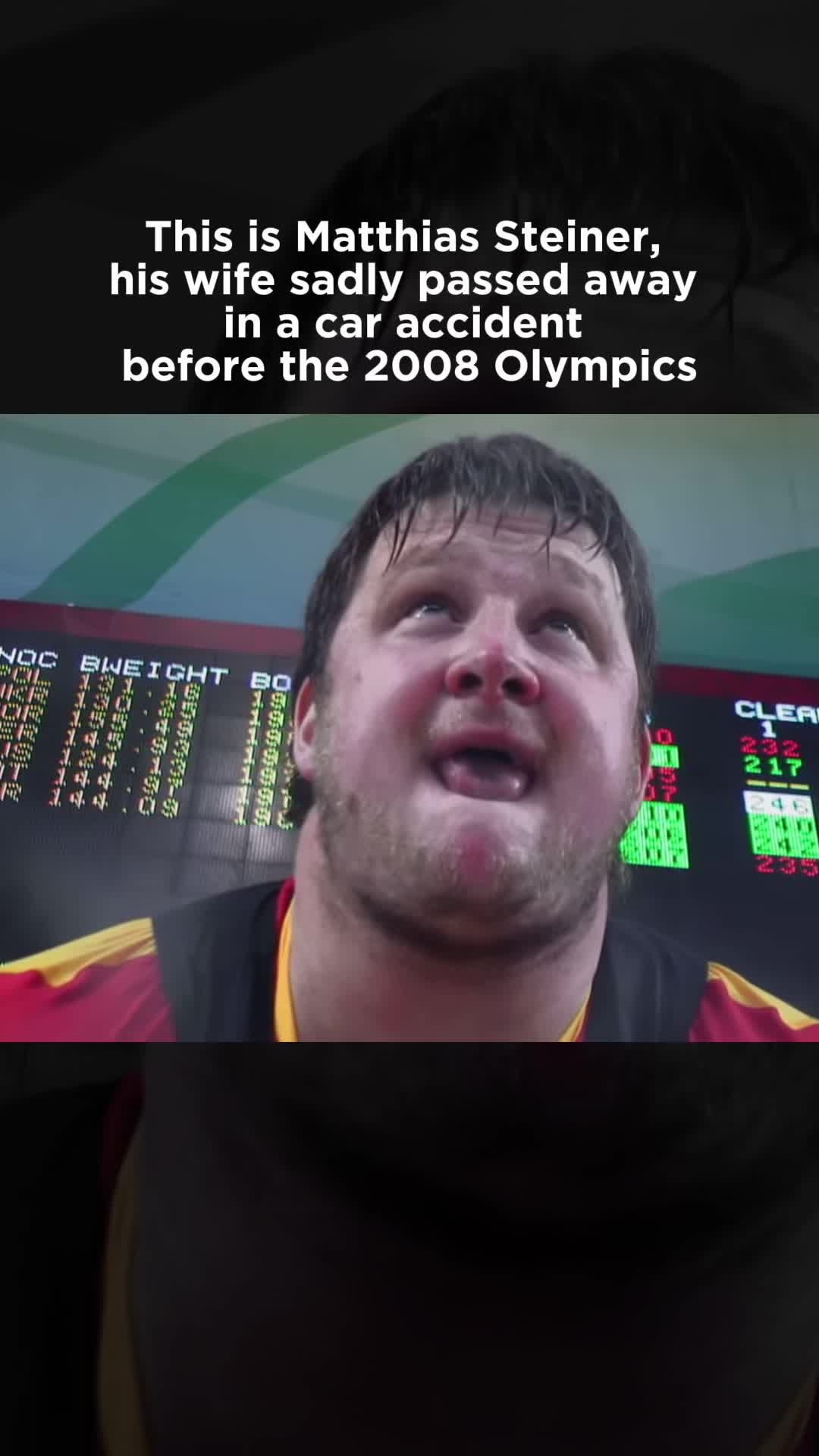 The most heartwarming story❤️#olympics #matthiassteiner #weightlifting #goldmedal #emotional #sadstory #inspire #sad #crying #everythinggym #lifting #lift #GymTok #viral #gym #strength #strong #worldrecord 