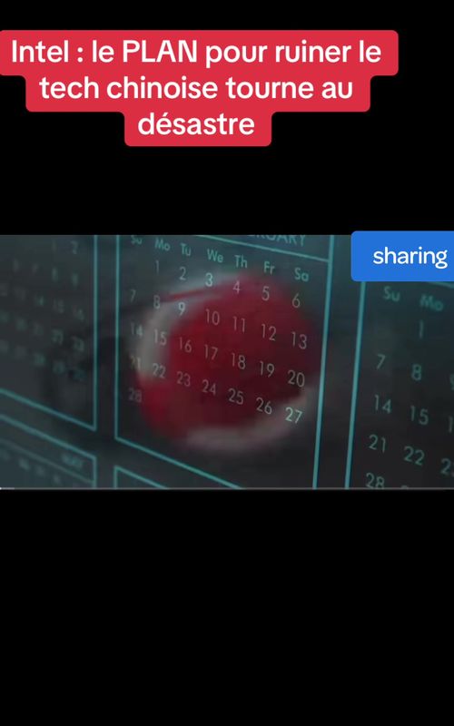 Intel : le PLAN pour ruiner le tech chinoise tourne au désastre#francaise🇨🇵 #russie🇷🇺 #usa🇺🇸 #europe #china 