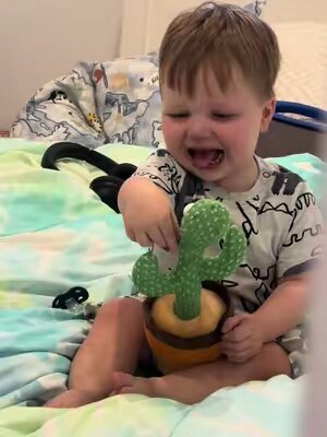 #baby #cactus #fyp #foryoupage #babygiggle #baby #funny #viral
