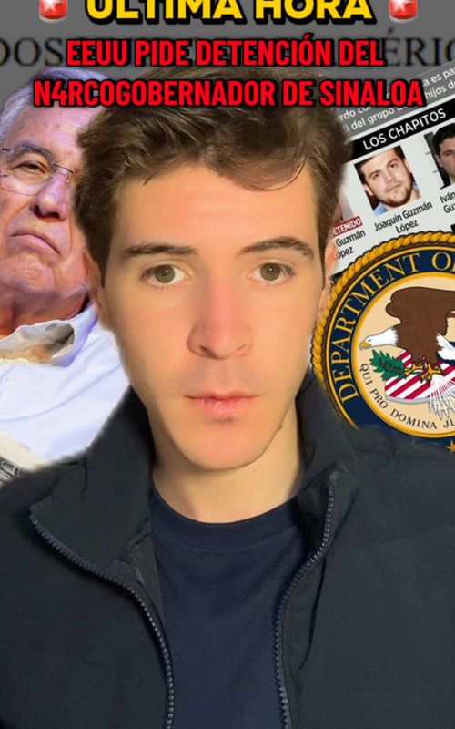 N4RCOGOBERNADOR EN SINALOA: ESTADOS UNIDOS PIDE DETENCIÓN Y EXTRADICIÓN DE RUBEN ROCHA MOYA 🇺🇸⚖️🇲🇽 El día de hoy el Departamento de Justicia de EEUU pidió a México la detención y extradición del Gobernador morenista de Sinaloa, Rubén Rocha Moya, acusado de tener vínculos con el crimen organizado y de múltiples delit0s.  Aquí te cuento lo que sabemos hasta el momento.  #méxico #morena #claudiasheimbaum #sinaloa #rochamoya 