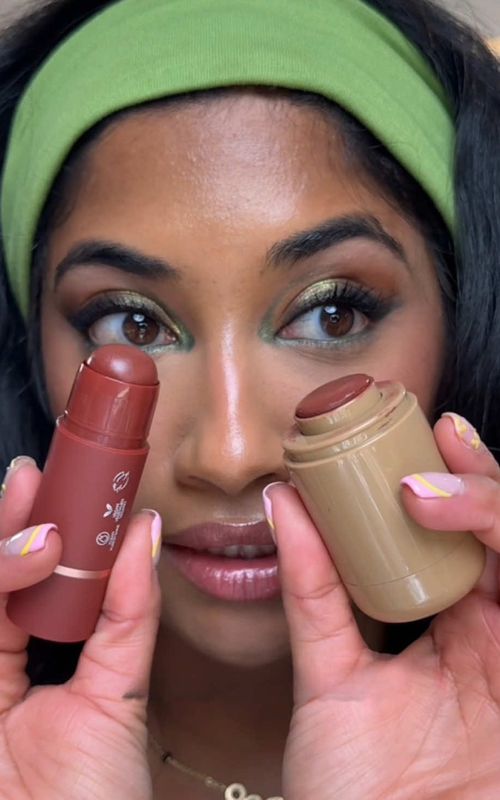 ‼️THE WEAR TEST AT THE END really did it 🤣 At this point there’s no real reason to be spending $30+ on a rhode toasted teddy/terracotta blush dupe when this @COVERGIRL blush in toasted chai exists 🤭 (All products 🔗ed in my bio with shades) @rhode skin   #terracottablush #rhodetoastedteddy #rhodedupe #covergirlblush #oliveskin 