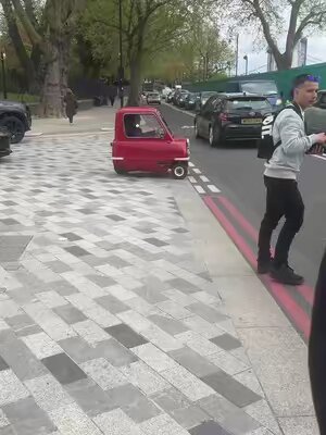 Peel p50 in london #fypシ #cars #trending #peel #p50 #forza #lma 