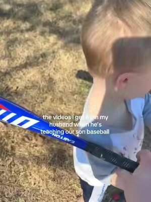 don’t worry he loves him 😂 #fyp #son #tball #fypシ #viral 