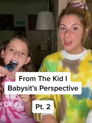 From The Kid I Babysit’s Perspective  Pt. 2 😳😳😳🤫🤫🤫 @laschers     #fyp ￼#foryou #babysitter