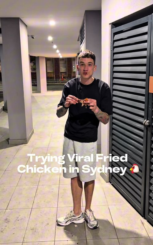 DRE DINES EP49 - Fried Chicken 🐔  📍 Fried Vibez, Rockdale  #boom #dredines #fyp #foodreview #friedchicken 