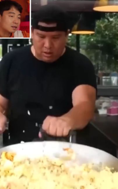 Uncle Roger Review Giant Egg Fried Rice #comedy #food #uncleroger #nigelng #reaction #cooking #shocking #fail #fyp