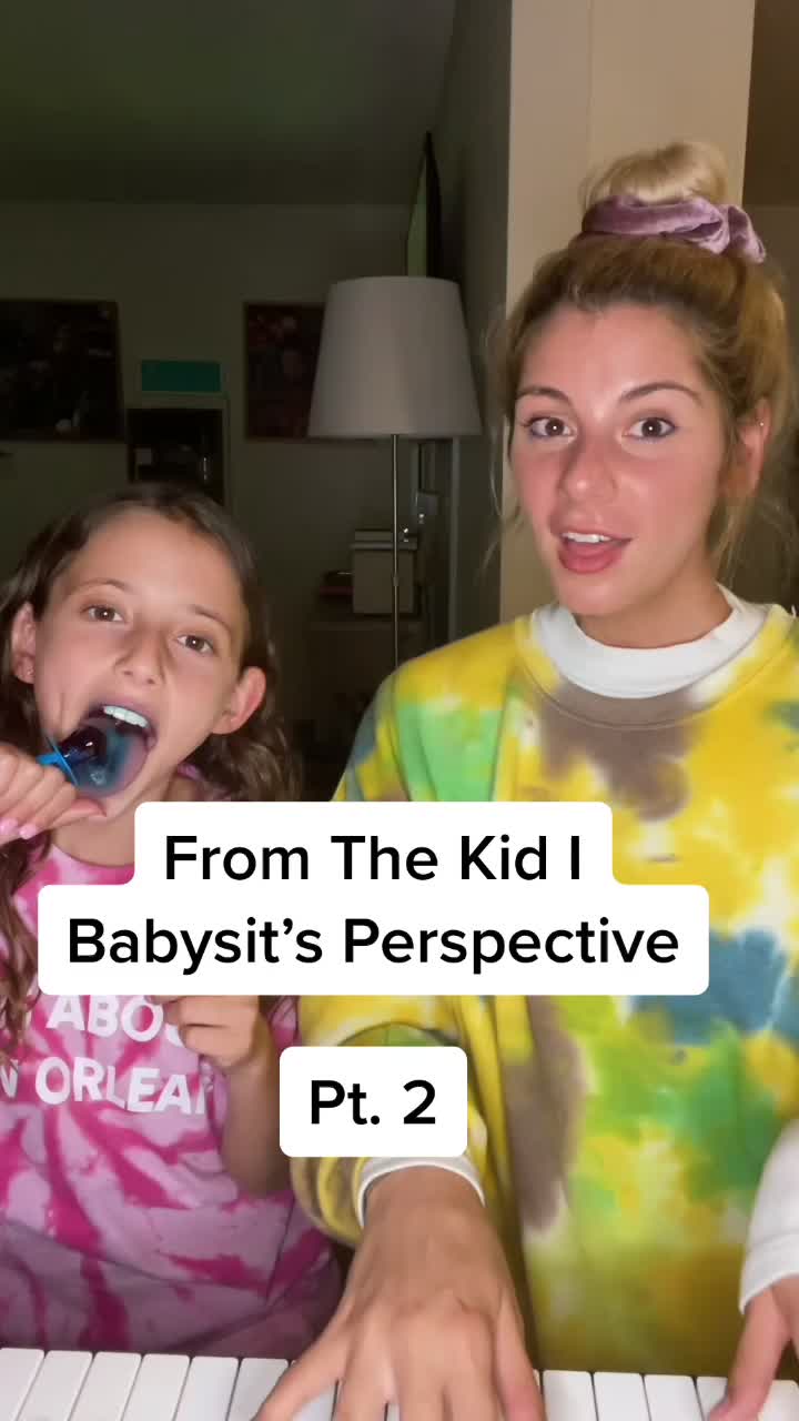 From The Kid I Babysit’s Perspective  Pt. 2 😳😳😳🤫🤫🤫 @laschers     #fyp ￼#foryou #babysitter