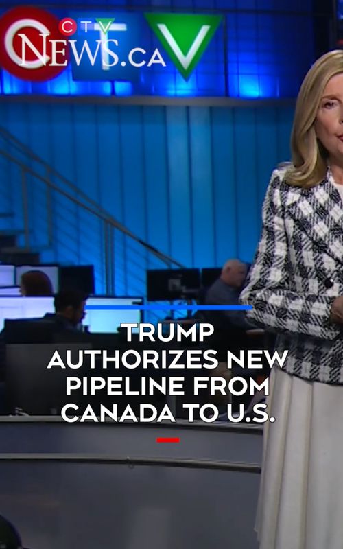Trump authorizes new pipeline from Canada to U.S. -  ‌U.S. ‌President Donald ‌Trump on Thursday signed ​an ​order ‌authorizing ⁠the Bridger Pipeline’s proposed ⁠project to transport ⁠Canadian crude ​from ‌the U.S.-Canada ⁠border to ⁠Wyoming.