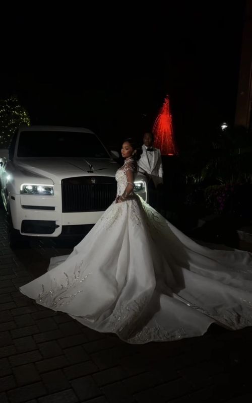 A gown fit for a Princess 🤍 #customweddingdress #weddingdress #walone #walonefashion #2026bride 